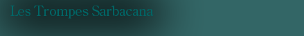 La musique de nos sarbacanes